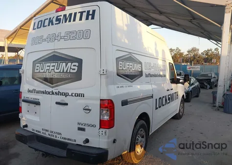 2014 Nissan Nv Cargo Nv2500 Hd Sv V8 from USA, damaged, VIN 1N6AF0LY1EN106677